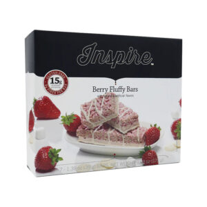 Inspire 15g Protein & Fiber Bars by Bariatric Eating - Berry Fluffy