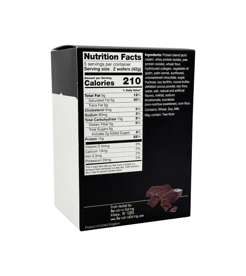 Inspire Square Protein Wafers - Chocolate - Imagen 2